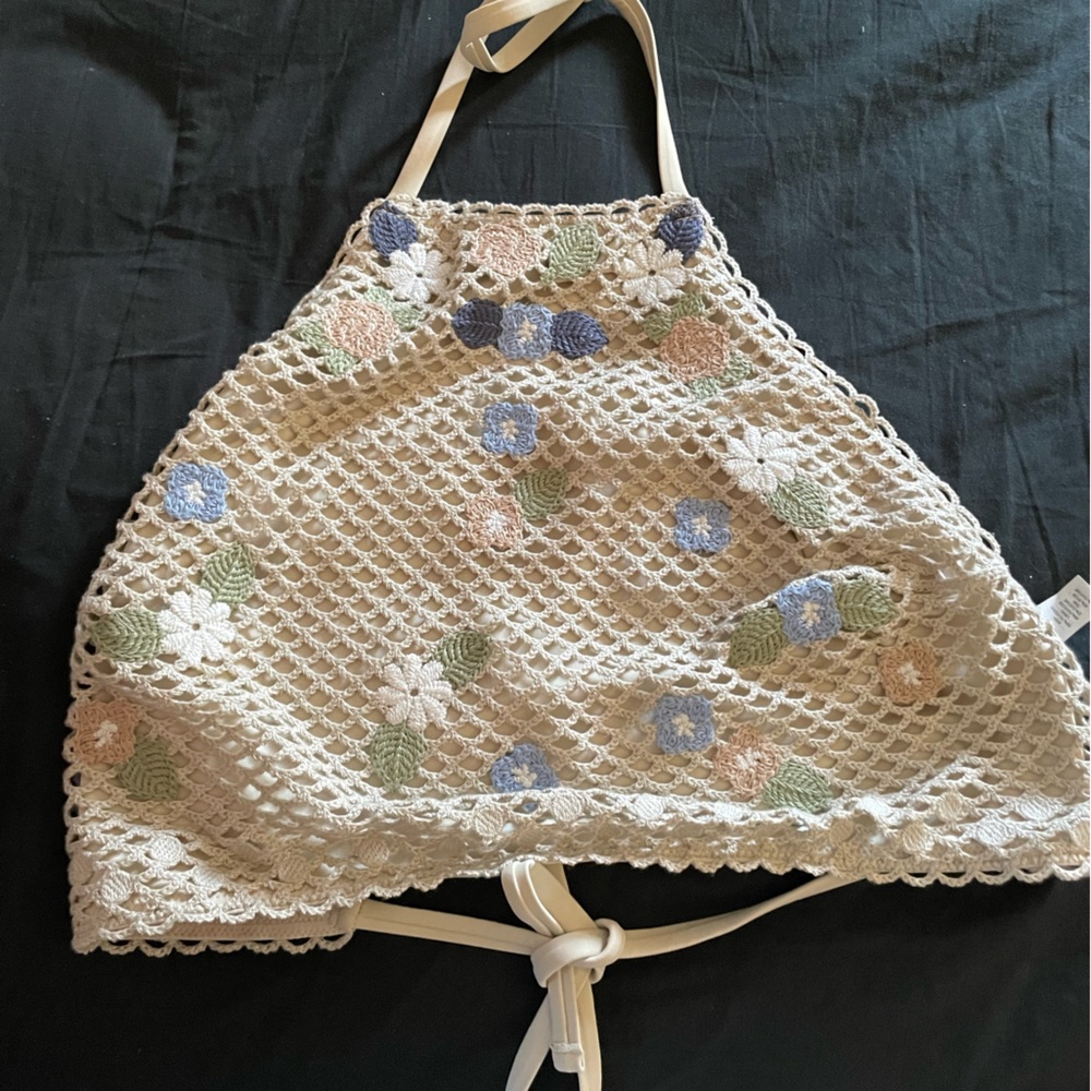 Crop top Crochet crop top aerie like new